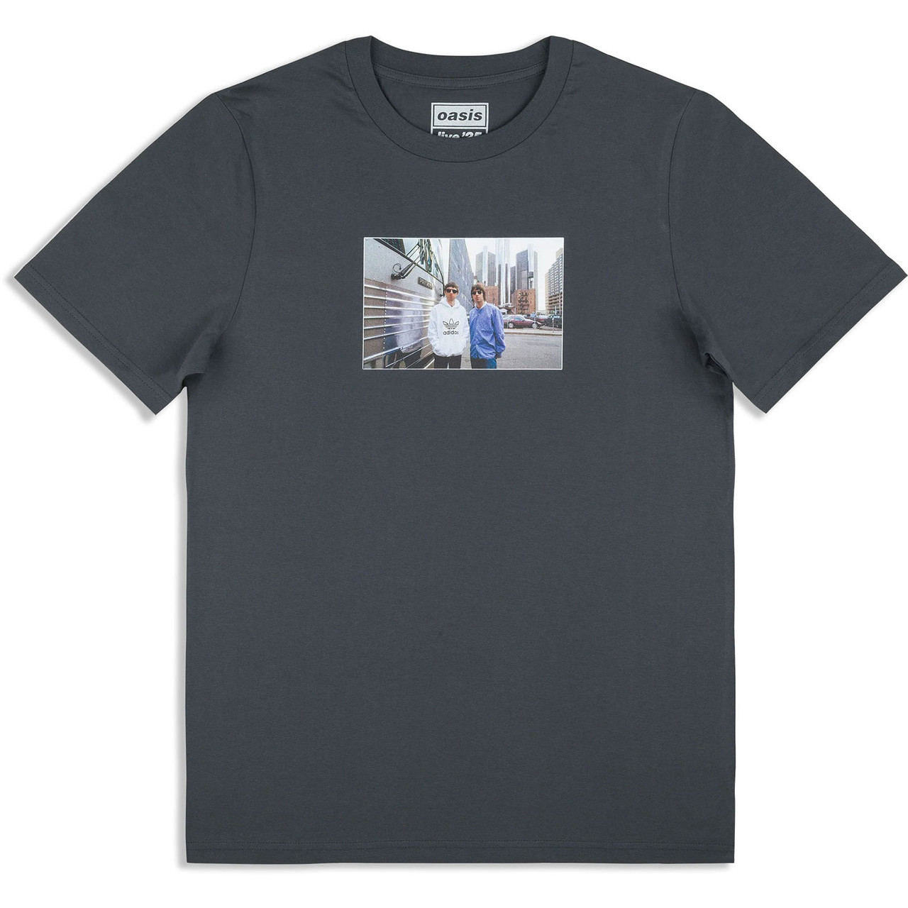 Oasis 'Detroit Bus Photo T-Shirt' (Navy Blue) T-Shirt