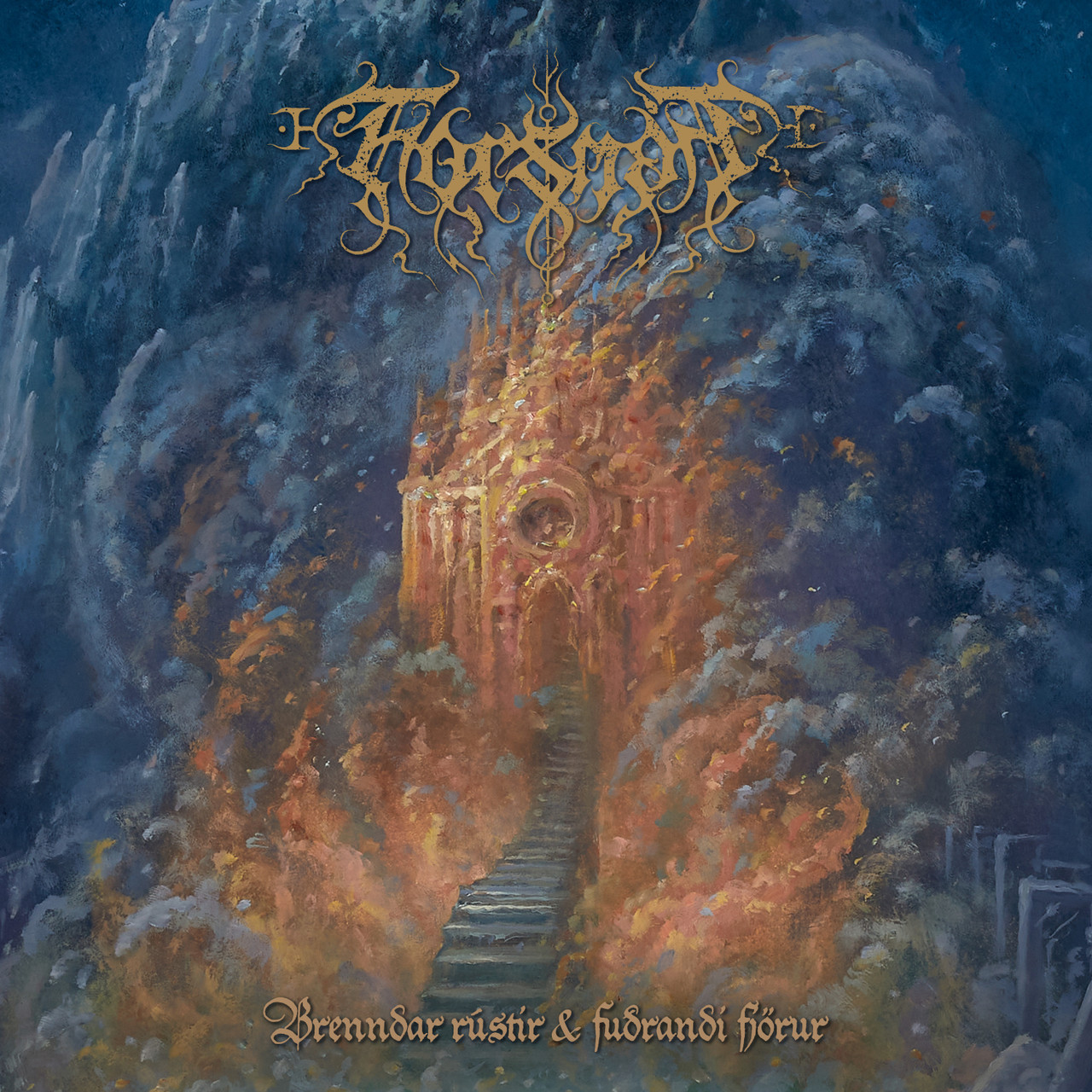 PRE-ORDER - Forsmán 'Brenndar Rústir og Fuðrandi Fjörur' LP Clear Black Splatter Vinyl - RELEASE DATE 26th June 2026
