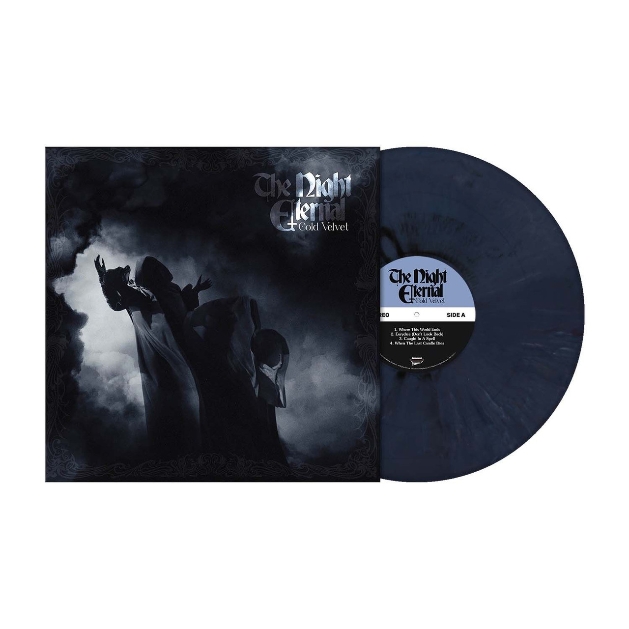 The Night Eternal 'Cold Velvet' Storm Cloud Violet Blue Marble Vinyl