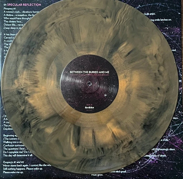 Between The Buried And Me 'The Parallax: Hypersleep Dialogues' LP Orange Black Marble Vinyl