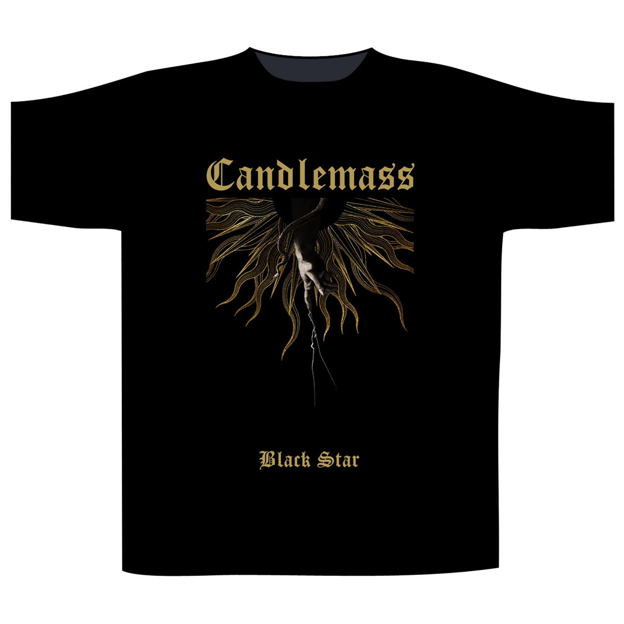 Candlemass 'Black Star' (Black) T-Shirt