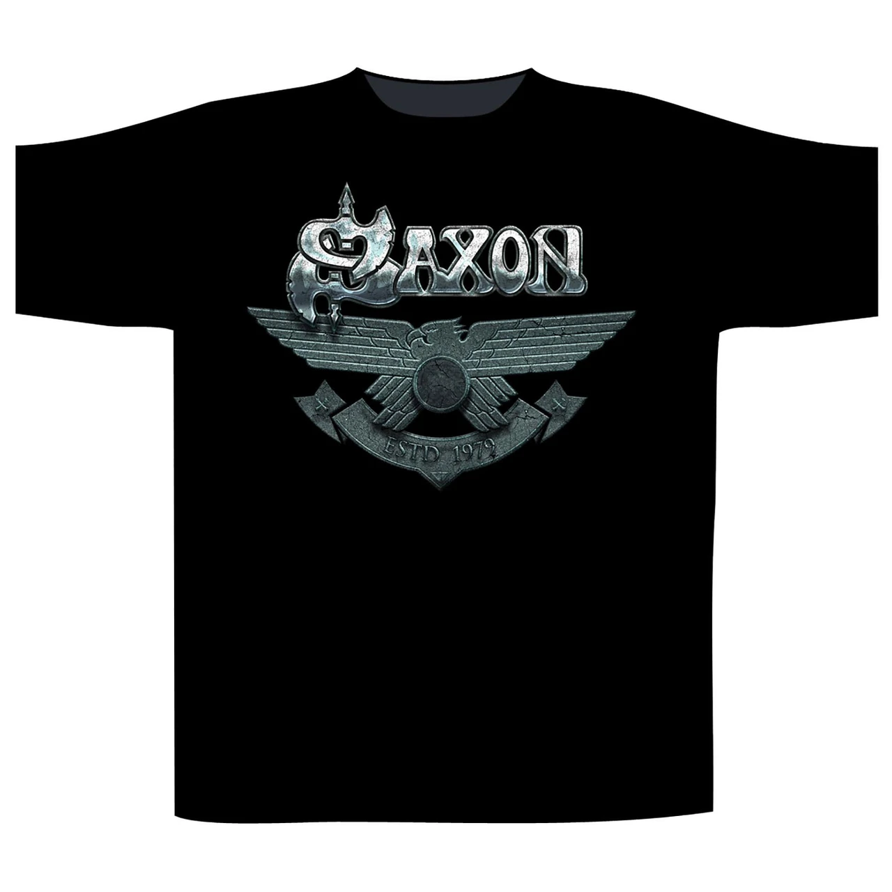 Saxon 'Est 1979' (Black) T-Shirt