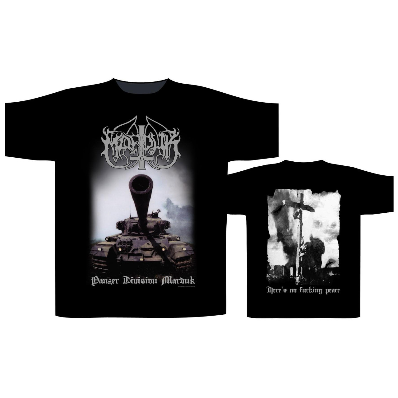 Marduk 'Panzer Division 20TH Anniversary' (Black) T-Shirt