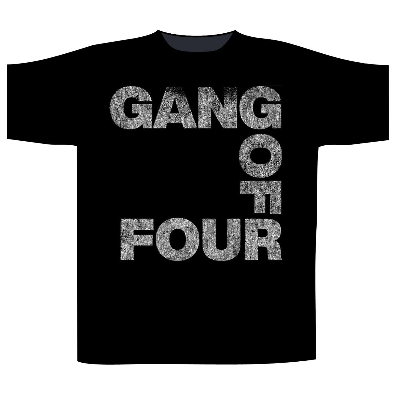 Gang Of Four 'Logo' (Black) T-Shirt
