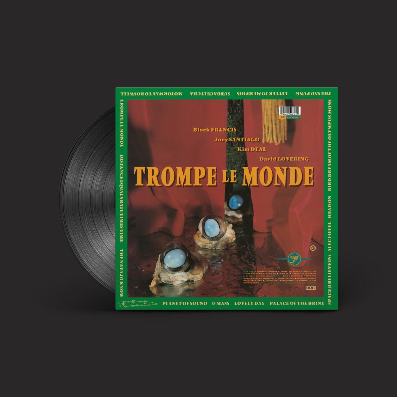 PRE-ORDER - Pixies 'Trompe le Monde' (2026 Remaster) LP Black Vinyl - RELEASE DATE 11th September 2026