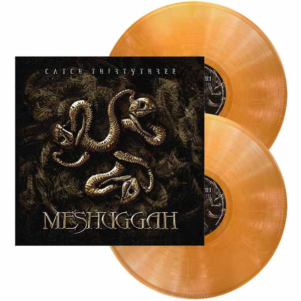 PRE-ORDER - Meshuggah 'Catch Thirtythree' (20th Anniversary) 2LP Gold White Marble Vinyl - RELEASE DATE 24th July 2026
