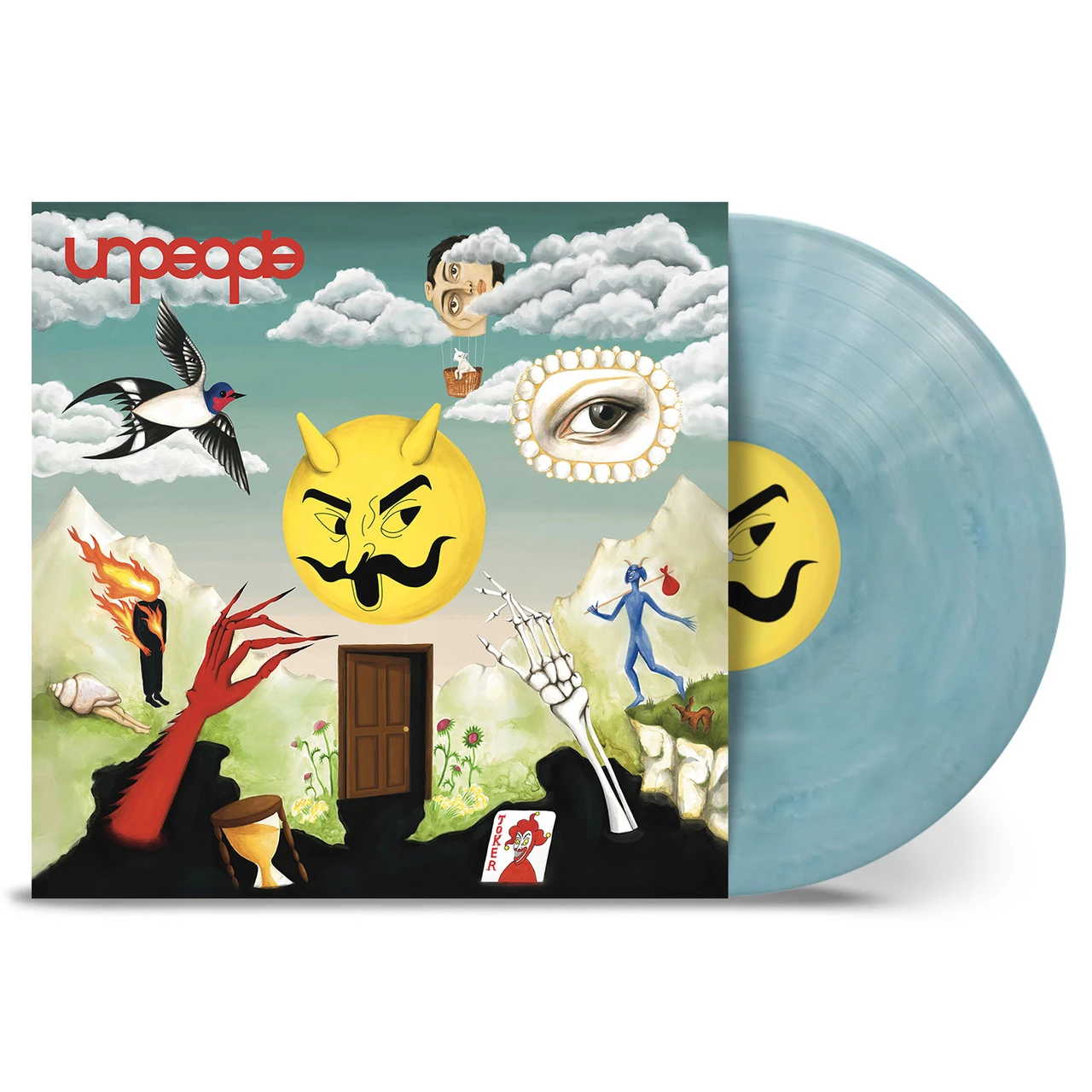PRE-ORDER - unpeople 'we are unpeople' LP Clouds Blue Vinyl - RELEASE DATE 9th October 2026