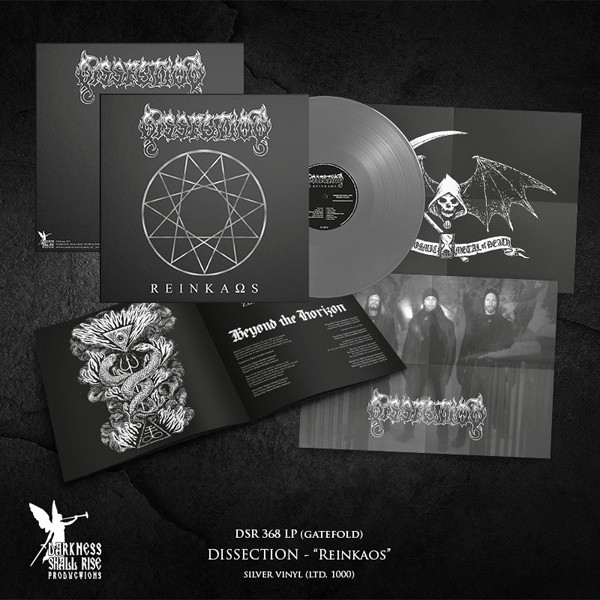 PRE-ORDER - Dissection 'Reinkaos' LP Silver Vinyl - RELEASE DATE 14th August 2026