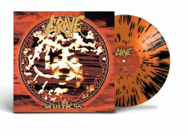 PRE-ORDER - Grave 'Souless' LP Orange Black Splatter Vinyl - RELEASE DATE 4th September 2026