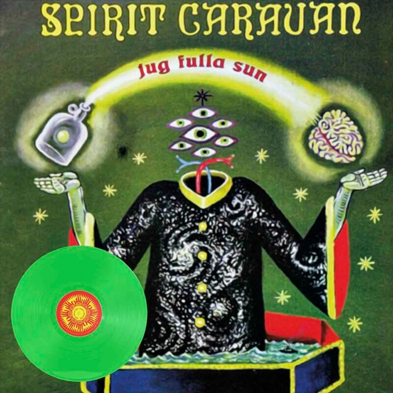 PRE-ORDER - Spirit Caravan 'Jug Fulla Sun' LP Neon Green Vinyl - RELEASE DATE 19th June 2026