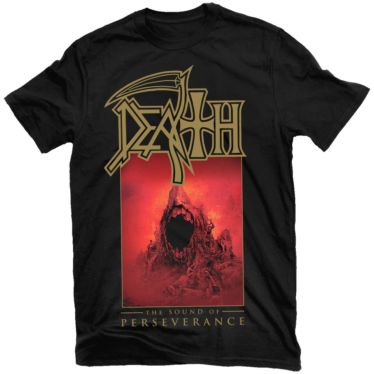 Death 'The Sound of Perseverance v1' (Black) T-Shirt - US Import