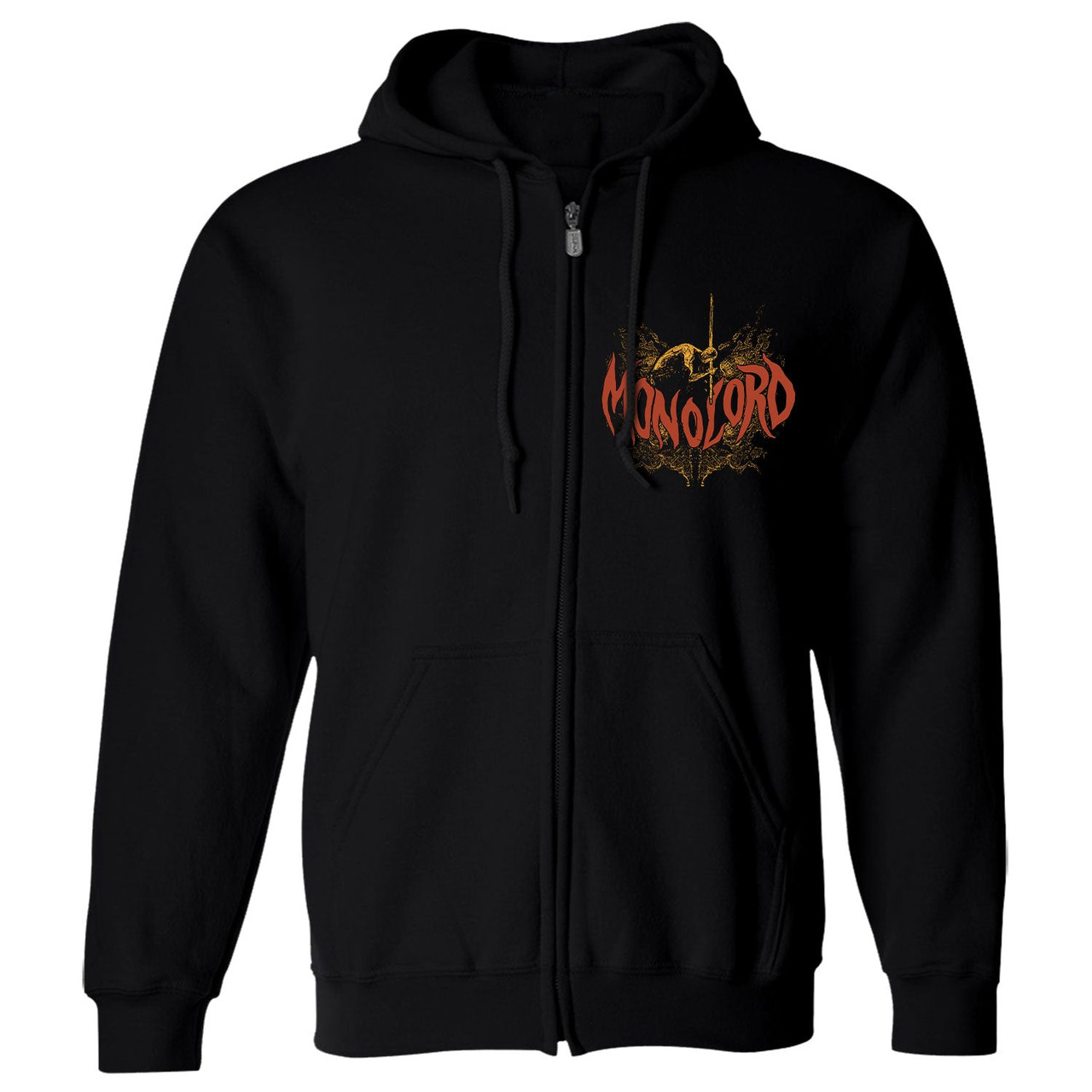 Monolord 'Neverending' (Black) Zip Up Hoodie - US Import