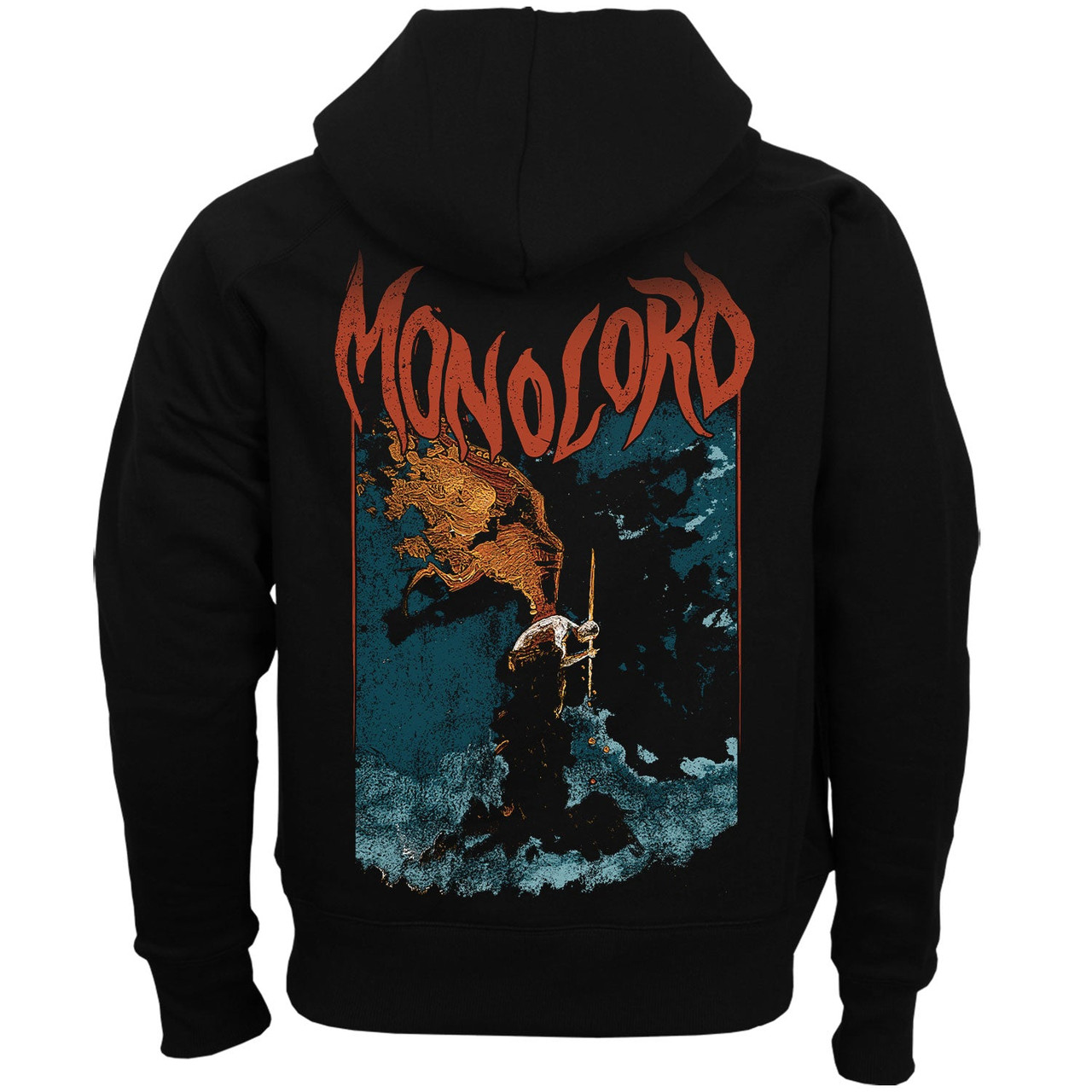 Monolord 'Neverending' (Black) Zip Up Hoodie - US Import