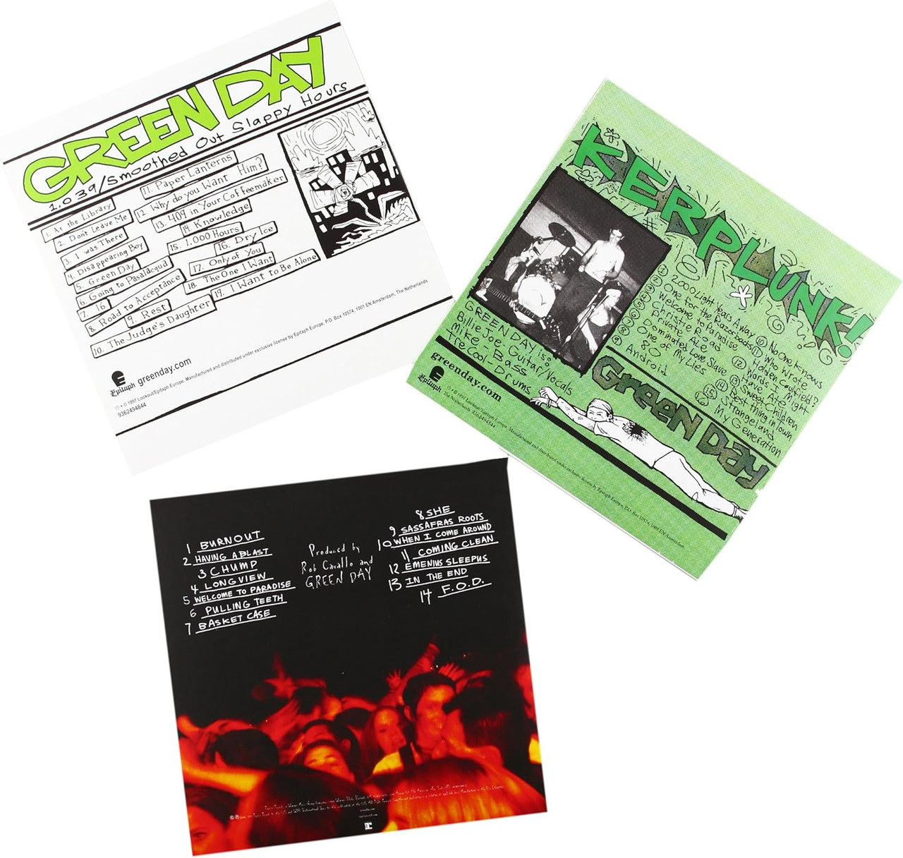 Green Day 'The Studio Albums 1990-2009' 8CD Box Set