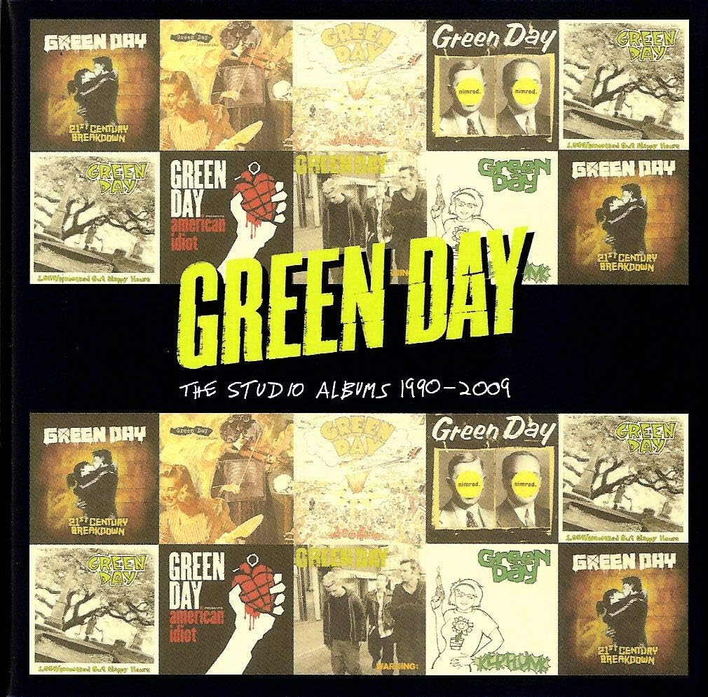 Green Day 'The Studio Albums 1990-2009' 8CD Box Set