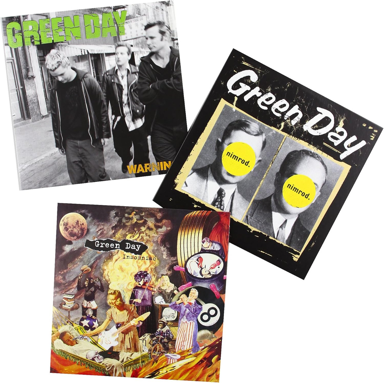 Green Day 'The Studio Albums 1990-2009' 8CD Box Set