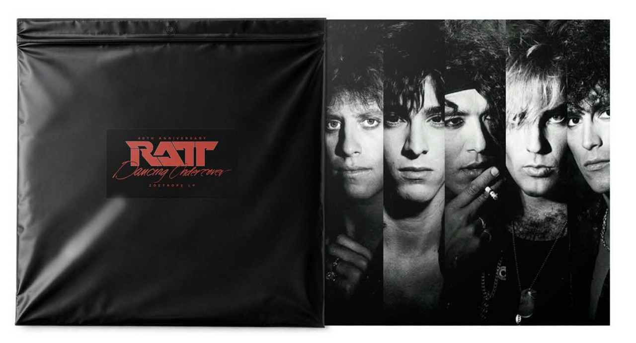 PRE-ORDER - Ratt 'Dancing Under Cover' LP Zoetrope Vinyl - RELEASE DATE 31st July 2026