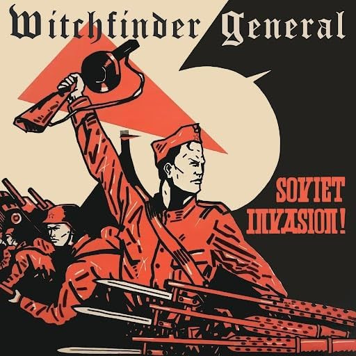 PRE-ORDER - Witchfinder General 'Soviet Invasion' LP Maroon Vinyl - RELEASE DATE 10th July 2026