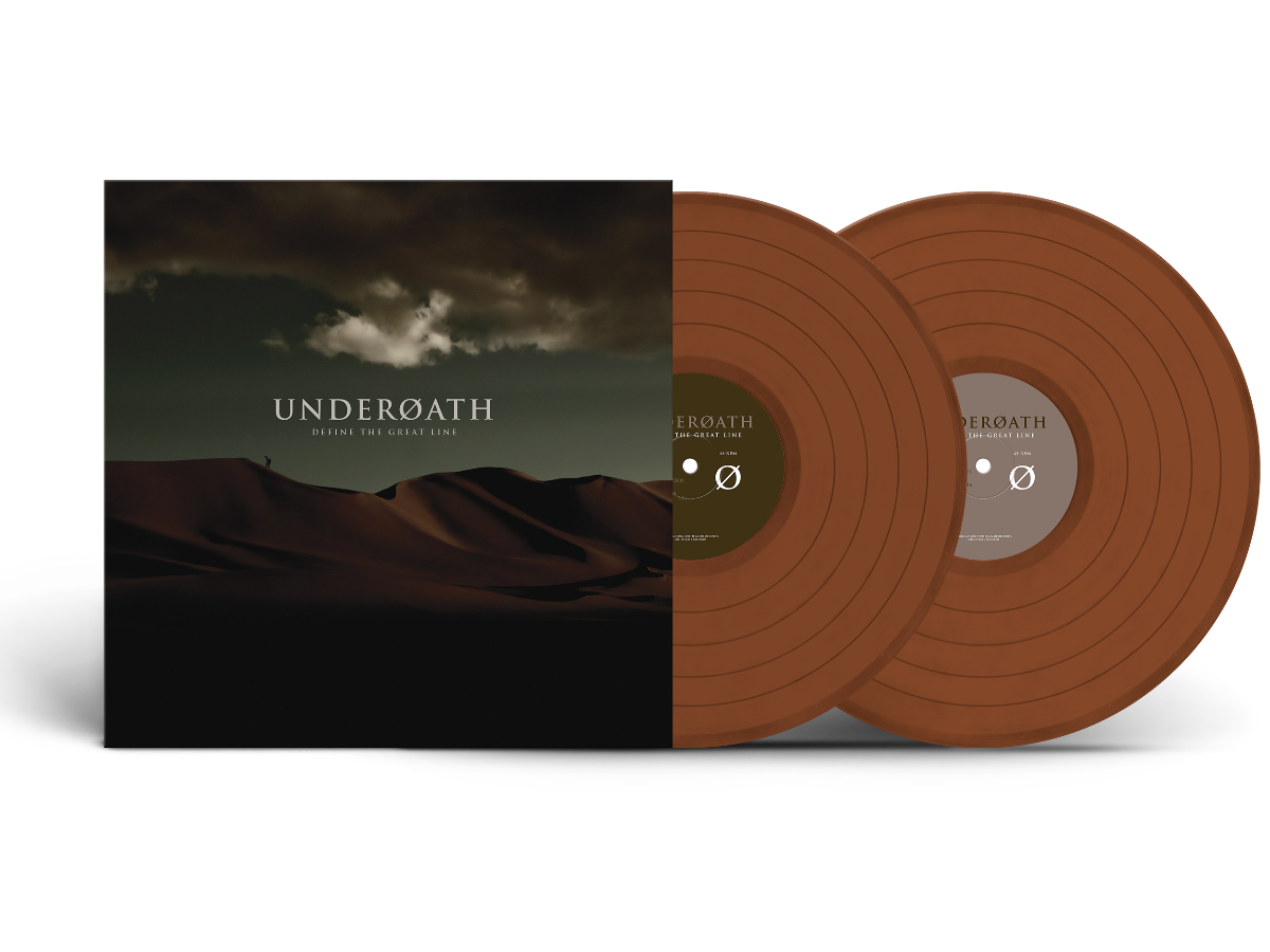 PRE-ORDER - Underoath 'Define The Great Line' LP Brown Vinyl - RELEASE DATE 31st July 2026