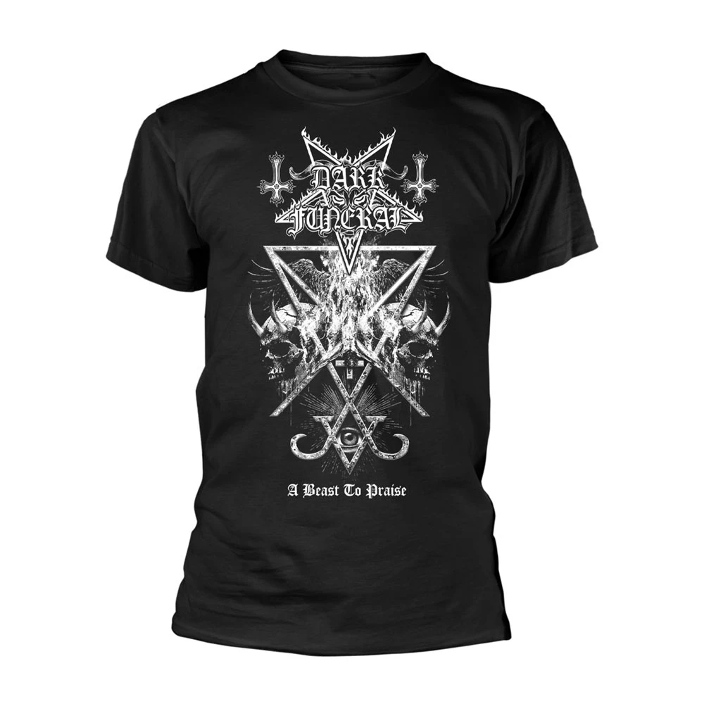 Dark Funeral 'A Beast To Praise' (Black) T-Shirt Front