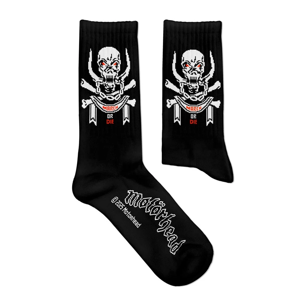 Motorhead 'March or Die' (Black) Socks