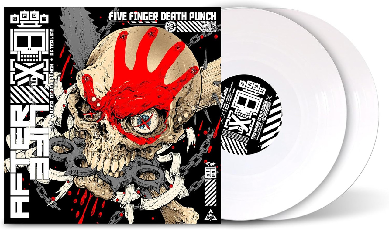 Five Finger Death Punch 'AfterLife' 2LP White Vinyl