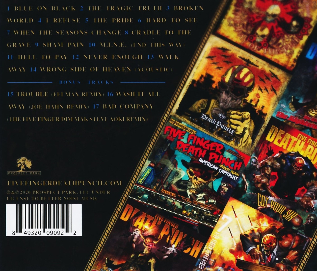 Five Finger Death Punch 'A Decade of Destruction - Volume 2' CD