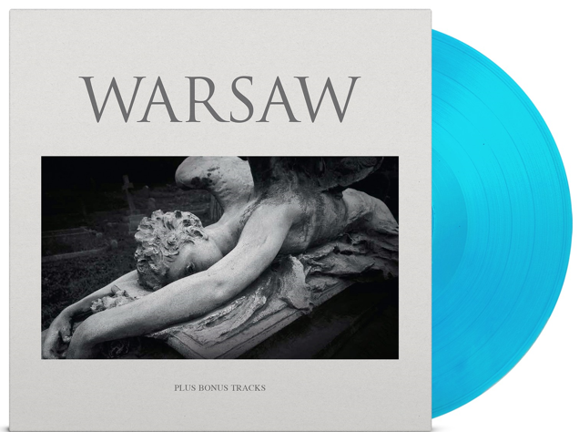 PRE-ORDER - Warsaw 'Warsaw' LP Crystal Clear & Solid Blue Mix Vinyl - RELEASE DATE 21st August 2026