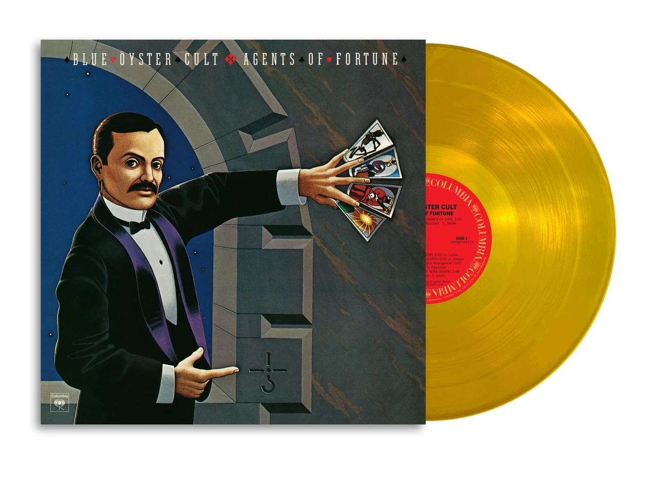PRE-ORDER - Blue Oyster Cult 'Agents of Fortune' (50th Anniversary) LP Gold Vinyl - RELEASE DATE 14th August 2026