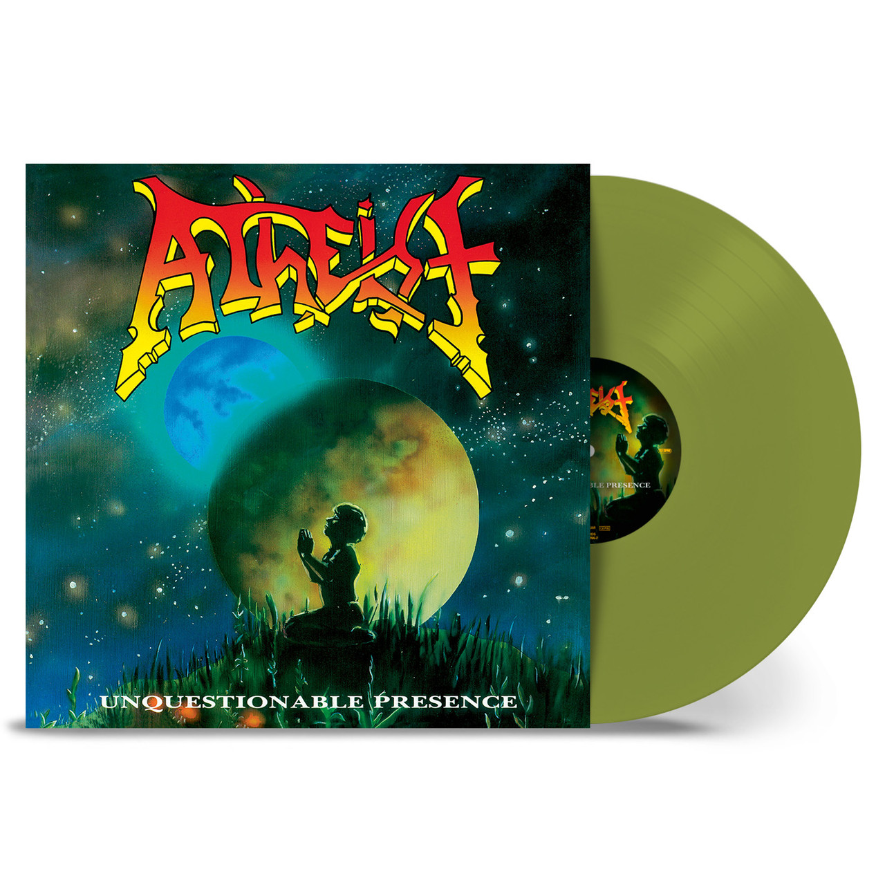 PRE-ORDER - Atheist 'Unquestionable Presence' LP Olive Green Vinyl - RELEASE DATE 28th August 2026