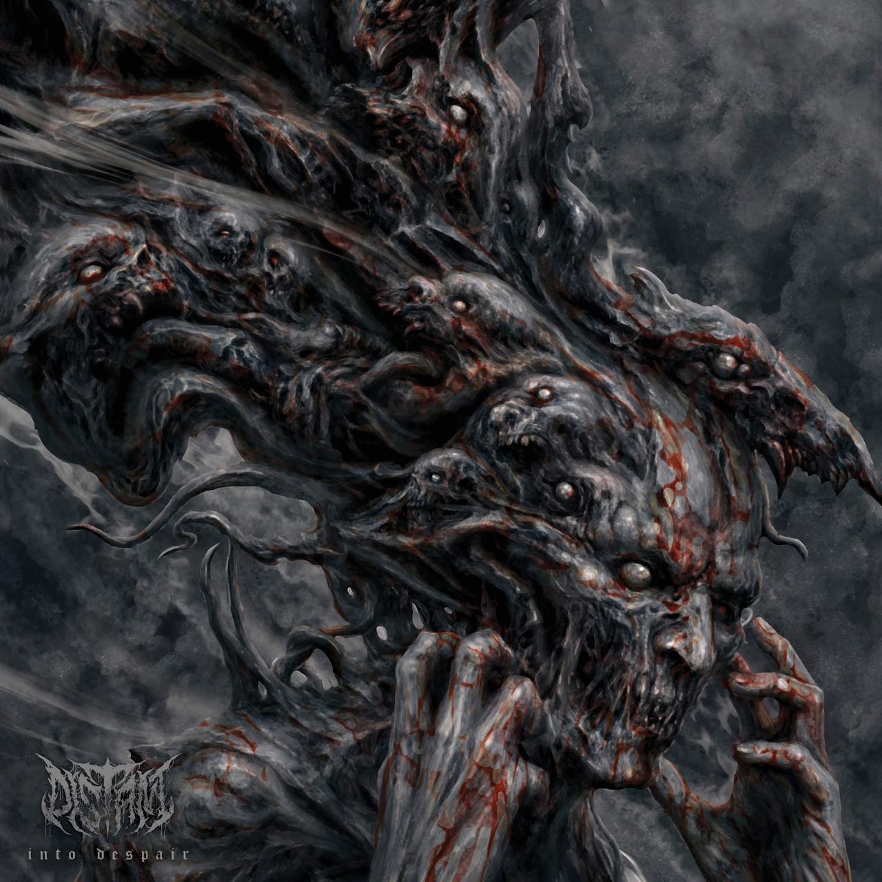 PRE-ORDER - Distant 'Into Despair' LP Grey Vinyl - RELEASE DATE 6th November 2026