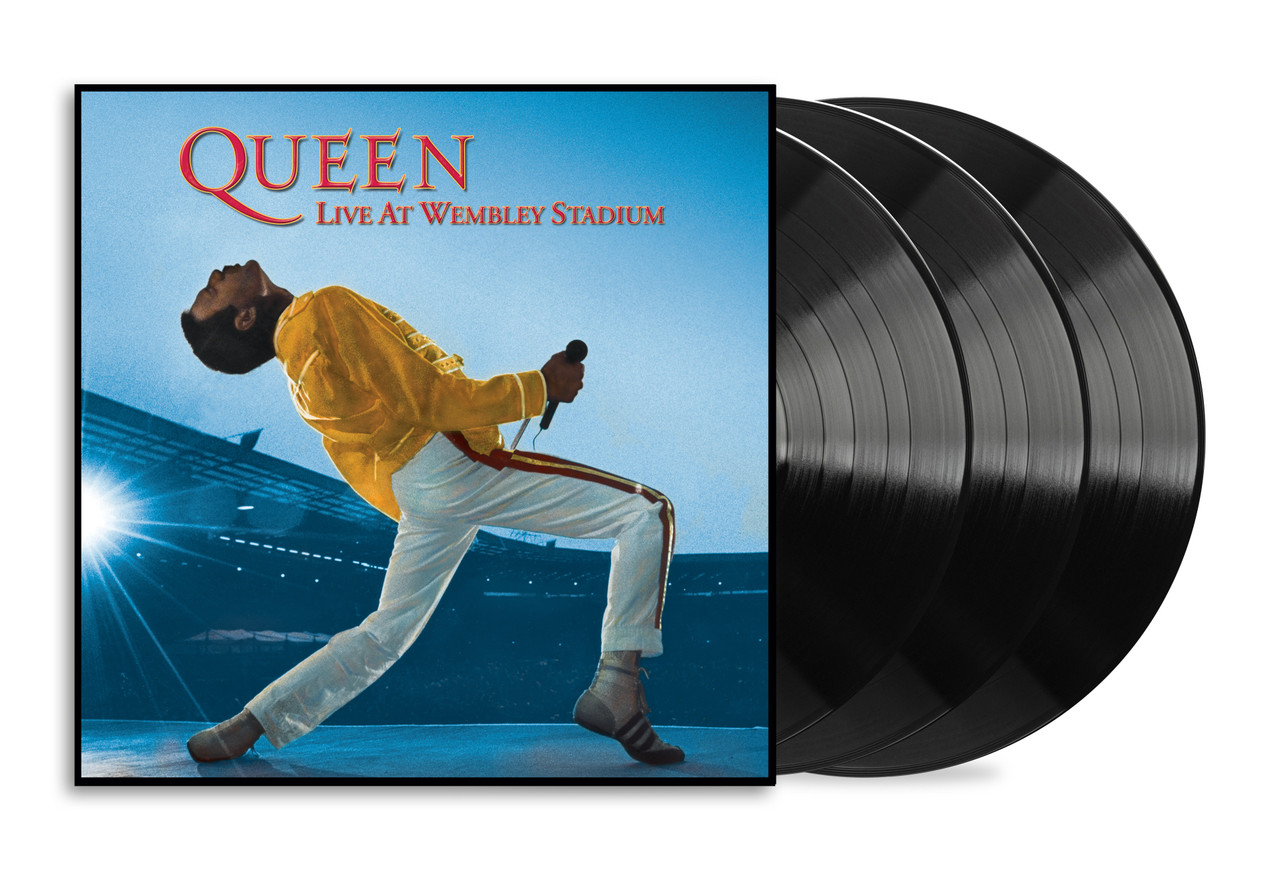 PRE-ORDER - Queen 'Live At Wembley '86' 3LP Black Vinyl - RELEASE DATE 21st August 2026