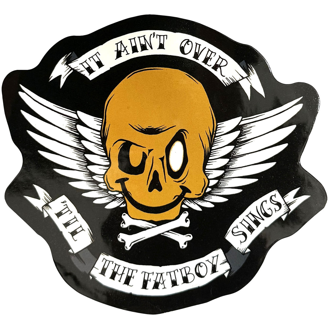 Fatboy Slim 'Skull' Sticker