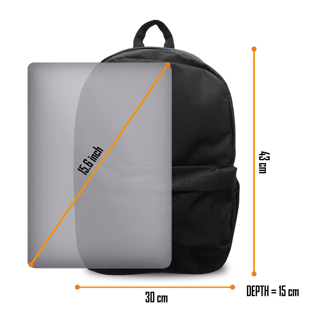 Rocksax Daypack Features Size