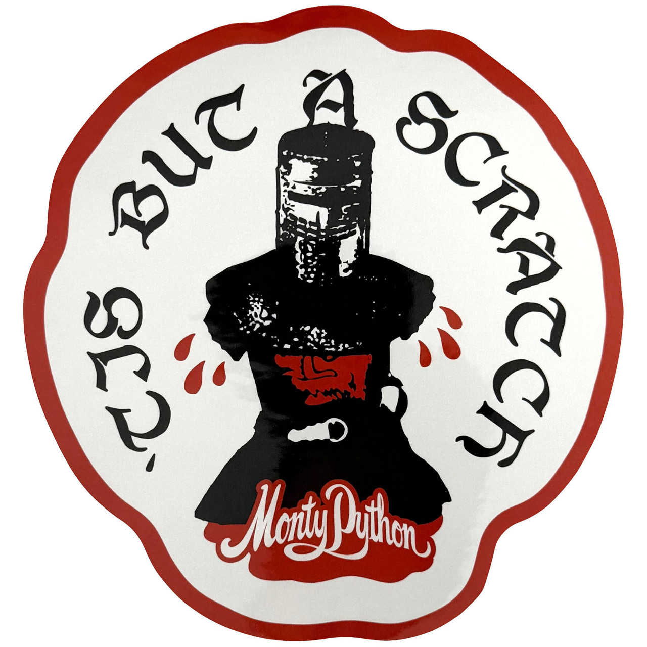 Monty Python 'Scratch' Sticker