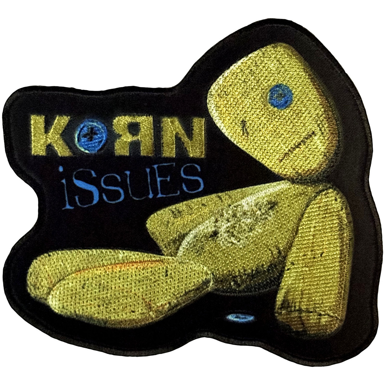 Korn 'Issues' Iron On Woven Patch