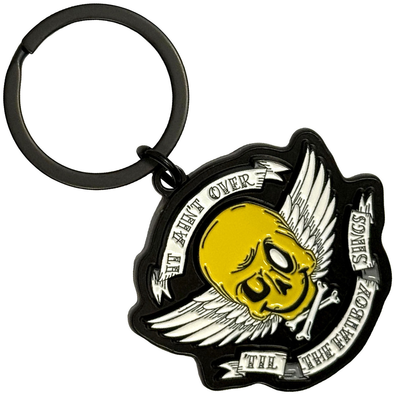 Fatboy Slim 'Skull' Keyring