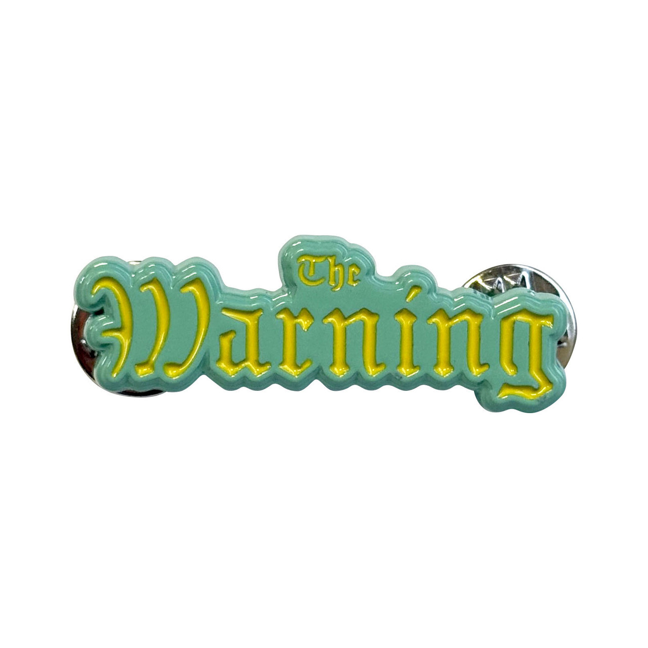 The Warning 'Logo' Pin Badge
