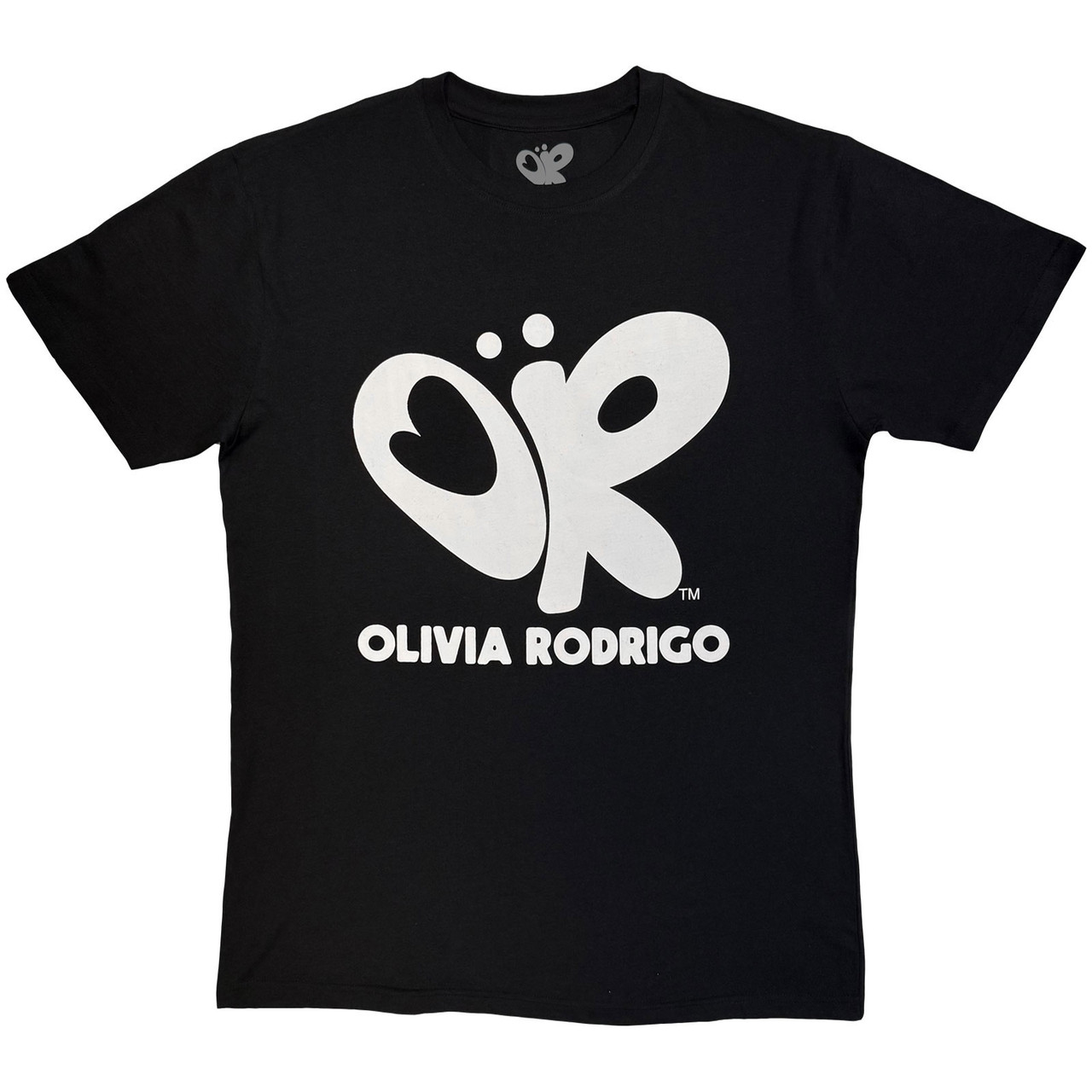 Olivia Rodrigo 'Logo Mono' (Black) T-Shirt