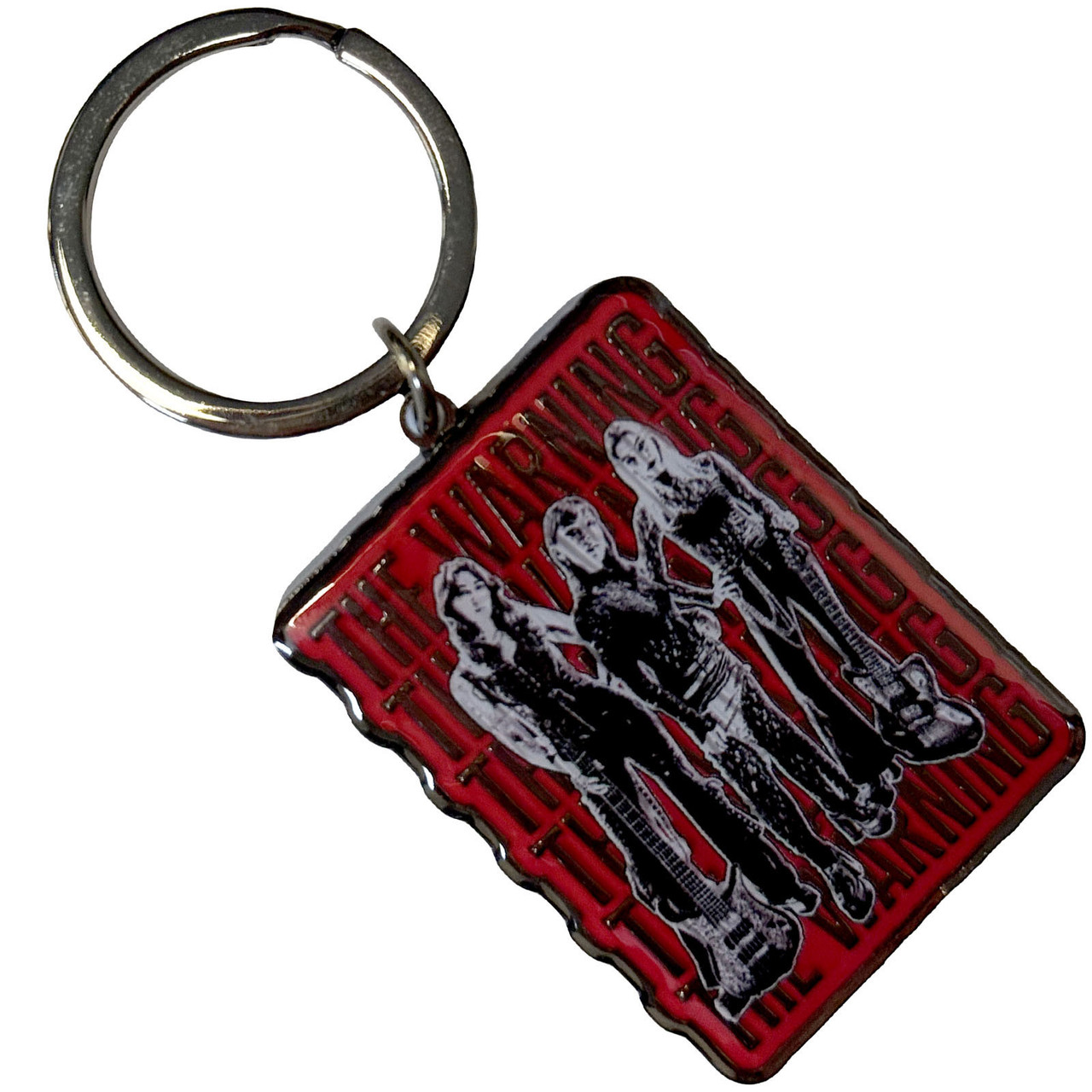 The Warning 'Stacked' Keyring