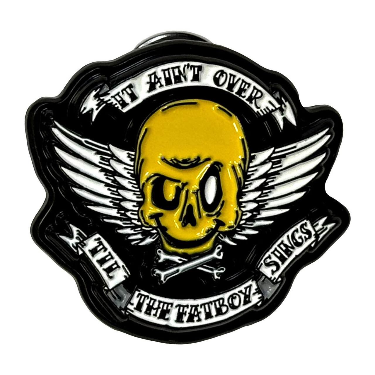 Fatboy Slim 'Skull' Pin Badge