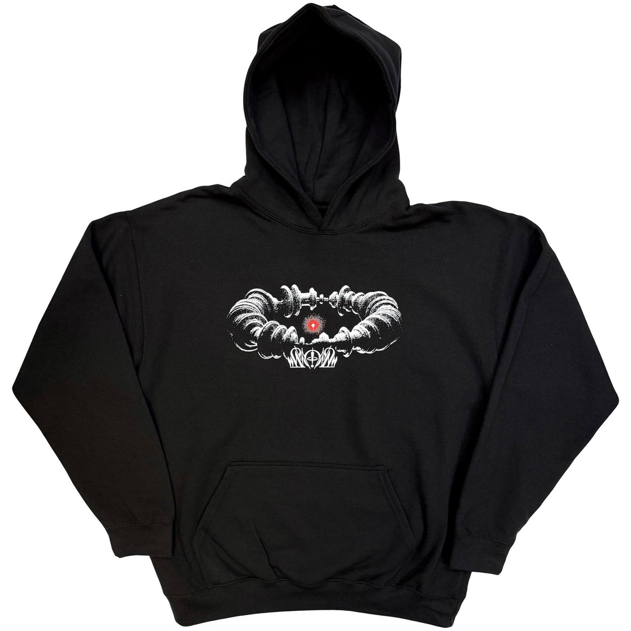 Muse 'Wow Ring' (Black) Pull Over Hoodie
