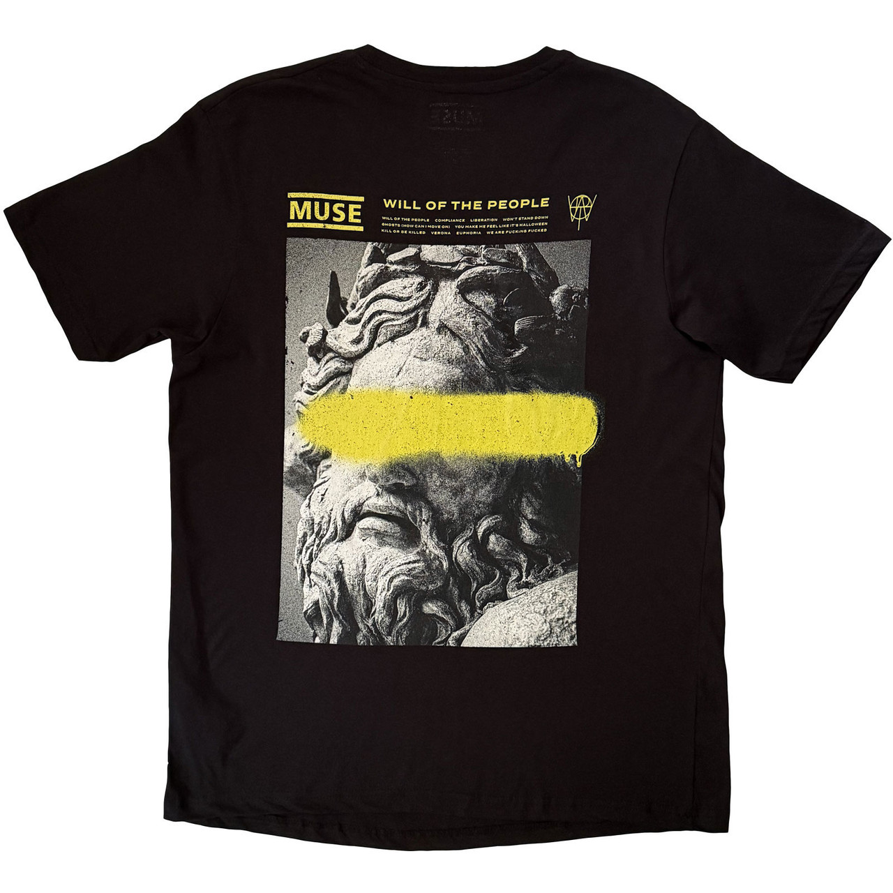 Muse 'Will Of The People v1' (Black) T-Shirt