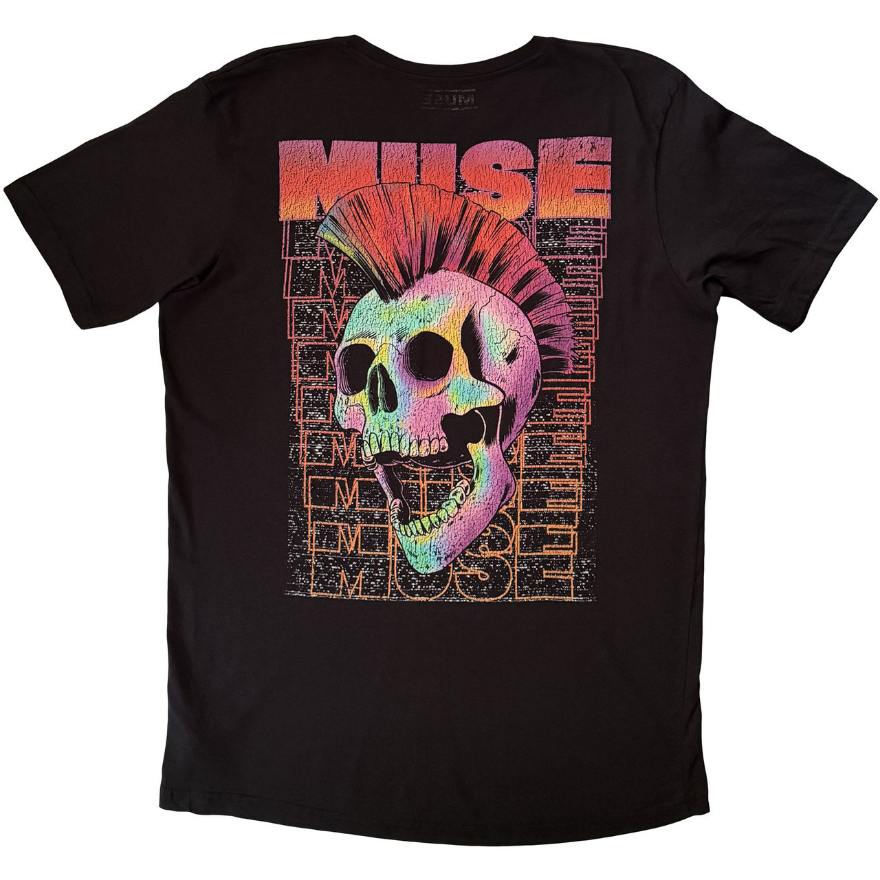 Muse 'Punk Skull' (Black) T-Shirt