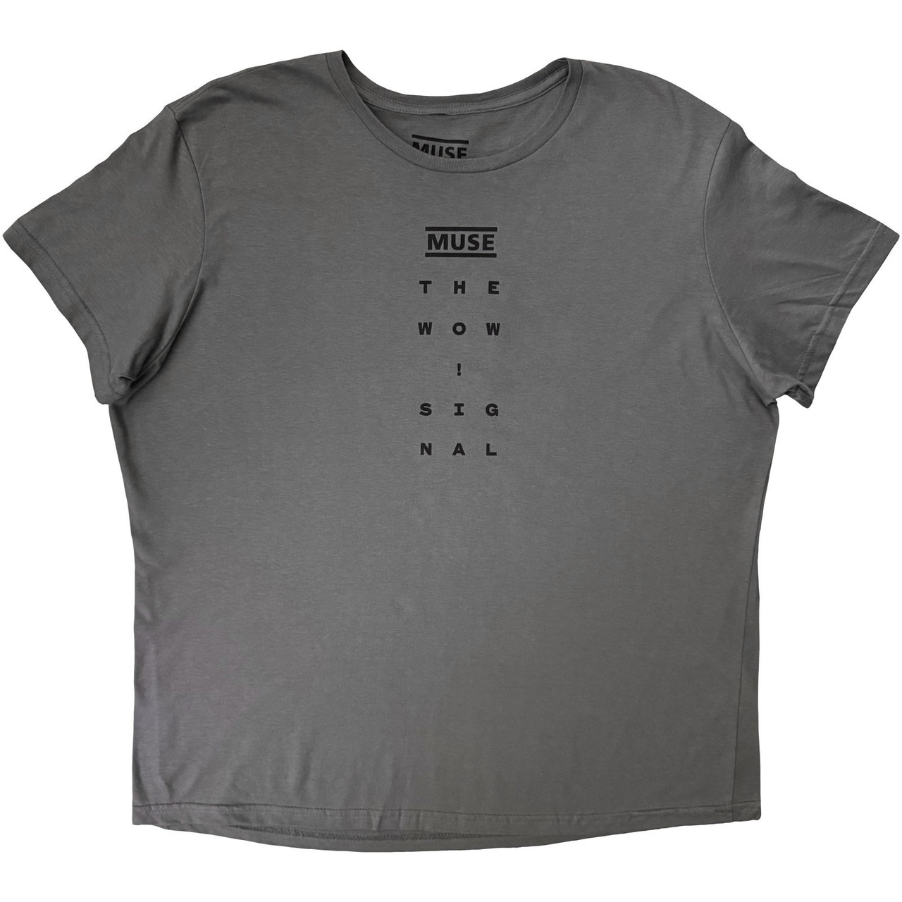 Muse 'Logo and Signal' (Grey) T-Shirt