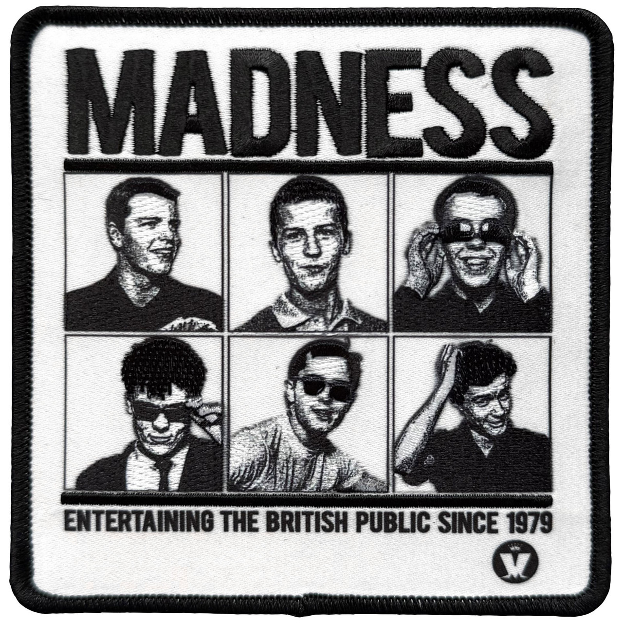 Madness 'Entertaining Since 1979' Printed Patch