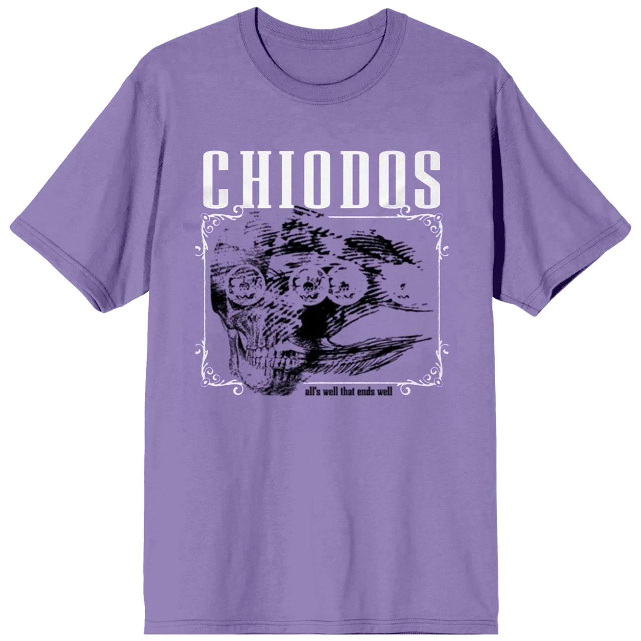 Chiodos 'AWTEW Faded Face' (Purple) T-Shirt