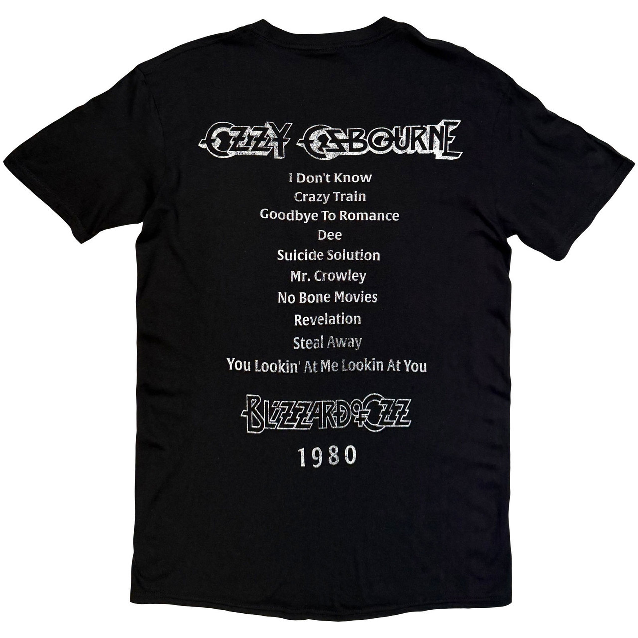 Ozzy Osbourne 'Blizzard Of Ozz Tribute' (Black) T-Shirt