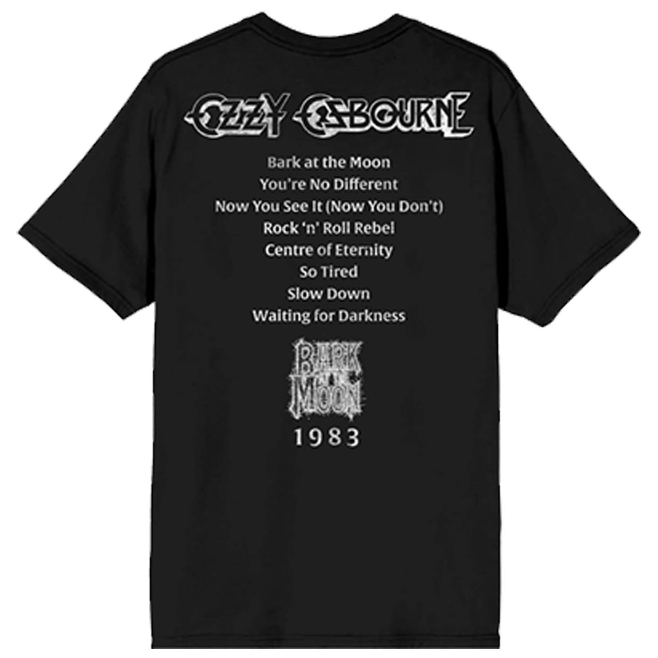 Ozzy Osbourne 'Bark At The Moon Tribute' (Black) T-Shirt