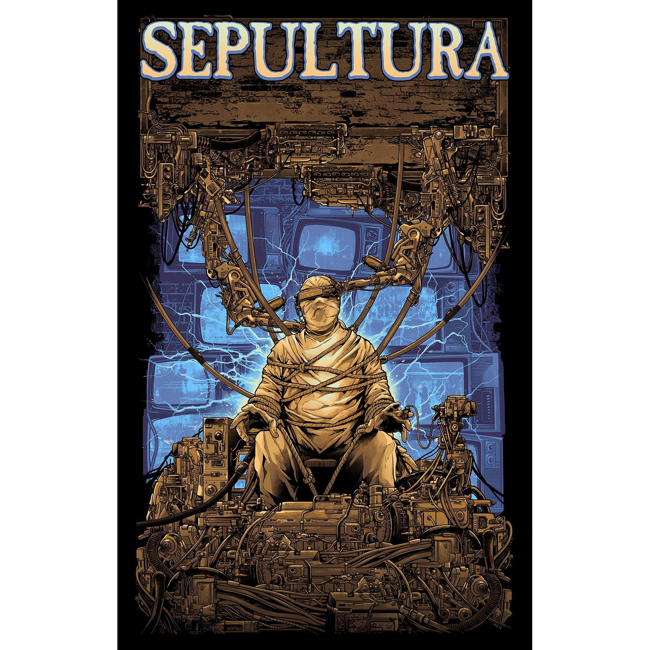 Sepultura 'Chaos A.D.' Textile Poster | Eyesore Merch
